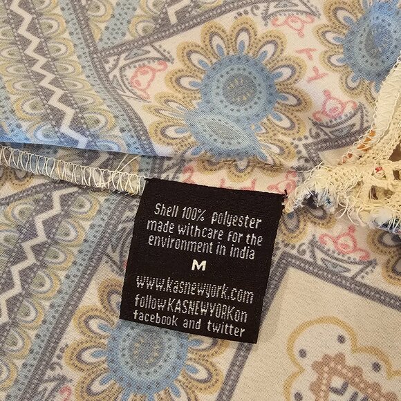 Kas New York Kimono Duster, Size Medium, NWT - Picture 5 of 6